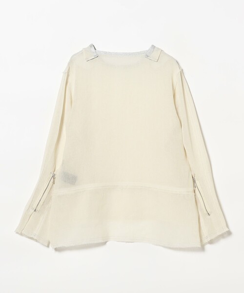 maturely / メッシュ トップ ロングスリーブ（Tシャツ