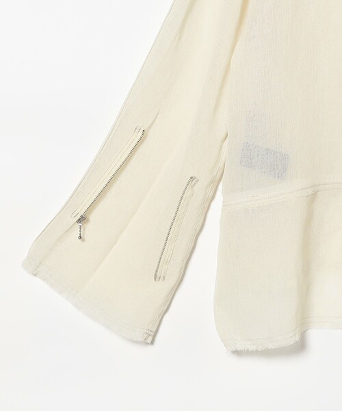 maturely / メッシュ トップ ロングスリーブ（Tシャツ
