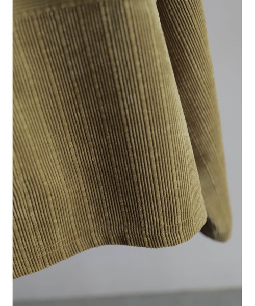 FIL DE FER（フィルデフェール）の「ベロアランダムリブ　ショートカーデ（カーディガン/ボレロ・レディース・ブルー/ライトグリーン・FREE）」の22枚目の写真