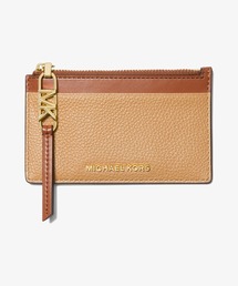 未使用⭐︎MICHAEL KORS イントレチャートカードケース　パース MICHAEL KORS｜EMPIRE エンパイア シグネチャーロゴ ジップ