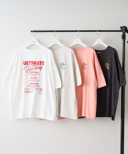 snail mail ホットドッグスウェット ホットドックオバケBIGT（Tシャツ/カットソー）｜continuer de