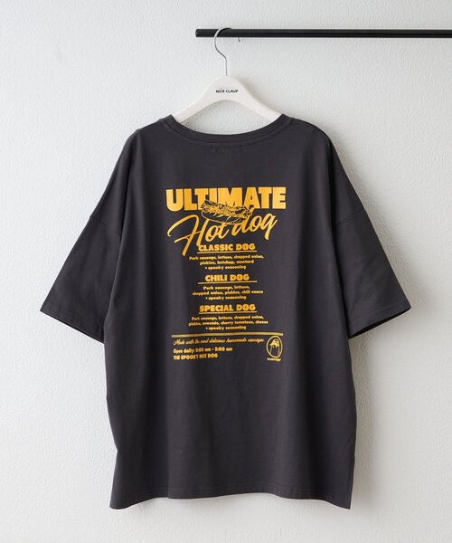 snail mail ホットドッグスウェット ホットドックオバケBIGT（Tシャツ/カットソー）｜continuer de