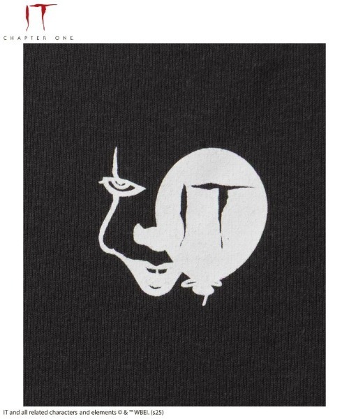 Mac-House（マックハウス）の「【別注デザイン】 IT ホラーデザインTシャツ（Tシャツ/カットソー・メンズ・ホワイト/チャコールグレー・M/L/XL）」の7枚目の写真