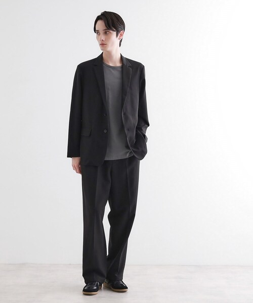 tk.TAKEO KIKUCHI(ティーケータケオキクチ)の「◆【セットアップ対応】360度ストレッチテーラードジャケット(テーラードジャケット・メンズ・ブルー/ブラック/ブラウン系その他・04/03/02/01)」の7枚目の写真