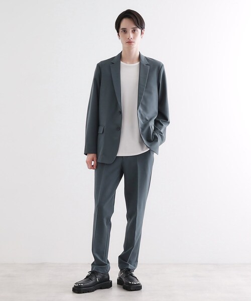 tk.TAKEO KIKUCHI(ティーケータケオキクチ)の「◆【セットアップ対応】360度ストレッチテーラードジャケット(テーラードジャケット・メンズ・ブルー/ブラック/ブラウン系その他・04/03/02/01)」の14枚目の写真