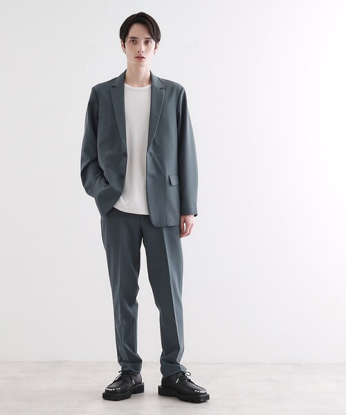 tk.TAKEO KIKUCHI(ティーケータケオキクチ)の「◆【セットアップ対応】360度ストレッチテーラードジャケット(テーラードジャケット・メンズ・ブルー/ブラック/ブラウン系その他・04/03/02/01)」の15枚目の写真