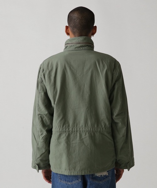 週末SALE❗️AVIREX ミリタリージャケット ダークグリーン TYPE M-65 FIELD JACKET / タイプ M－65 フィールド ジャケット