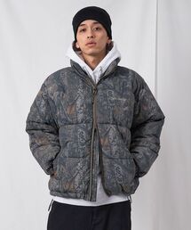 【BEN DAVIS(ベンデイビス)】BD PUFFER JACKET / ジャケット 中綿 ダウン パファー ドローコード 刺繍