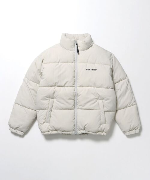 BEN DAVIS(ベンデイビス)の「【BEN DAVIS(ベンデイビス)】BD PUFFER JACKET / ジャケット 中綿 ダウン パファー ドローコード 刺繍(ダウンジャケット/コート・メンズ・ブラウン/その他1/アイボリー/ブラック・X-LARGE/MEDIUM/LARGE/SMALL)」の14枚目の写真