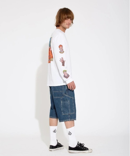 90'VOLCOM デニムハーフパンツ セール】【VOLCOM/ボルコム】 Labored Denim Utility Short