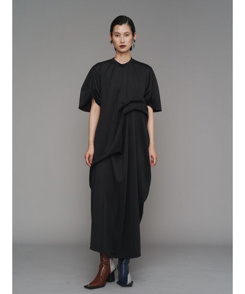 UN3D. FLOW TUCK OP フロータックワンピース FLOW TUCK OP / フロータックワンピース（ワンピース）｜UN3D