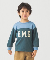 B:MING by BEAMS | B:MING by BEAMS / プリント フットボール Tシャツ （100～140cm)(Tシャツ/カットソー)