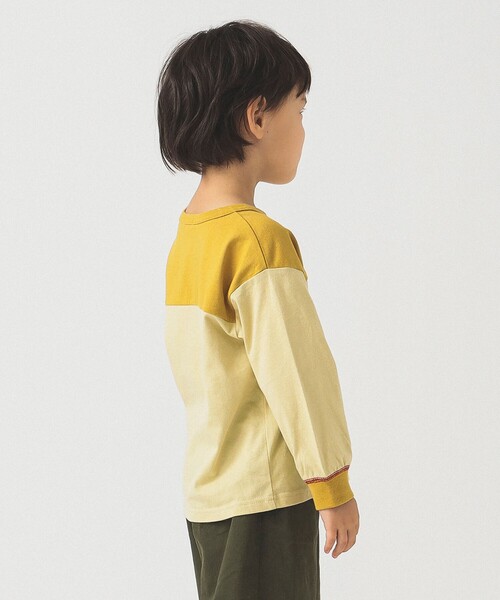 B:MING by BEAMS(ビーミングバイビームス)の「B:MING by BEAMS / プリント フットボール Tシャツ (100~140cm)(Tシャツ/カットソー・キッズ・グリーン/クリーム・140/110/100/130/120)」の21枚目の写真