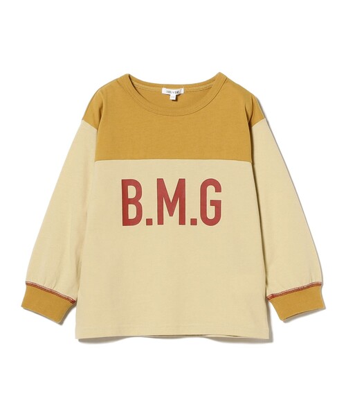 B:MING by BEAMS(ビーミングバイビームス)の「B:MING by BEAMS / プリント フットボール Tシャツ (100~140cm)(Tシャツ/カットソー・キッズ・グリーン/クリーム・140/110/100/130/120)」の11枚目の写真