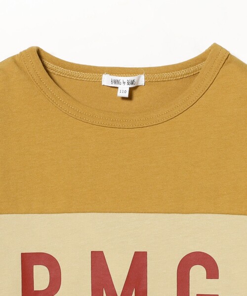 B:MING by BEAMS(ビーミングバイビームス)の「B:MING by BEAMS / プリント フットボール Tシャツ (100~140cm)(Tシャツ/カットソー・キッズ・グリーン/クリーム・140/110/100/130/120)」の10枚目の写真