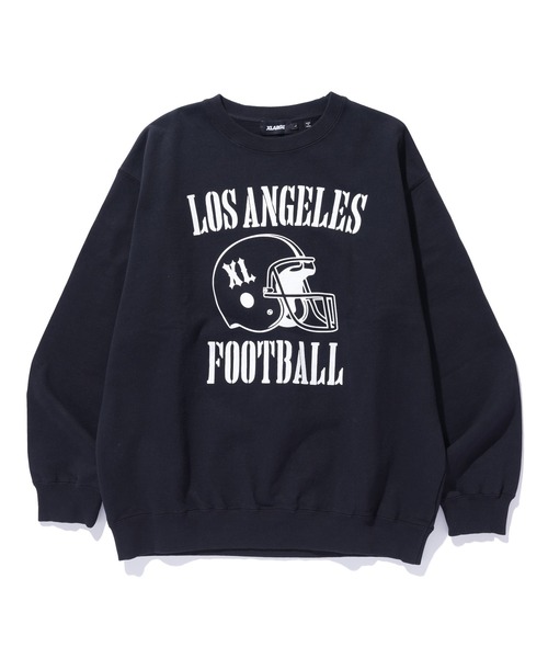 セール】LA FOOTBALL CREWNECK SWEATSHIRT（スウェット）｜XLARGE