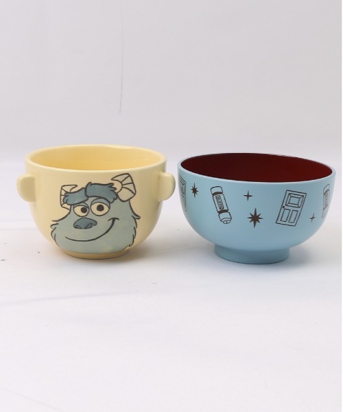 キャラクター 汁椀茶碗セット ミニサイズ（食器）｜BACKYARD FAMILY