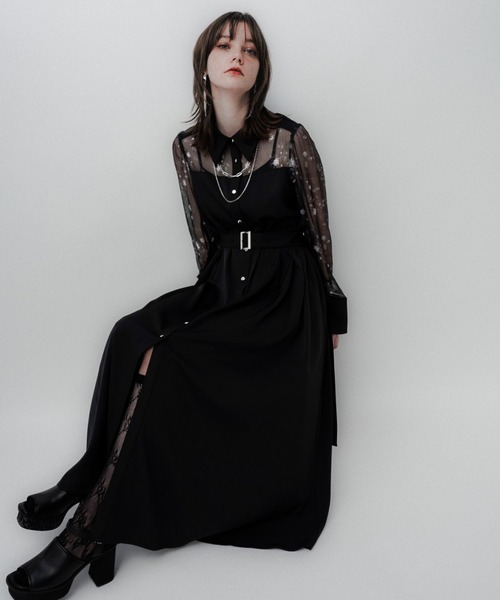 HARE シアー柄切り替えワンピース 楽天市場】【SALE／17%OFF】【LADIES】シアーガラキリカエ