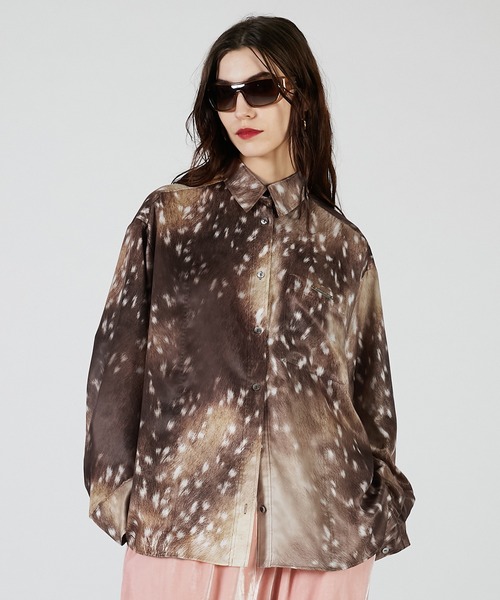 バンビプリントオーバーシャツ / Bambi Print Overshirt
