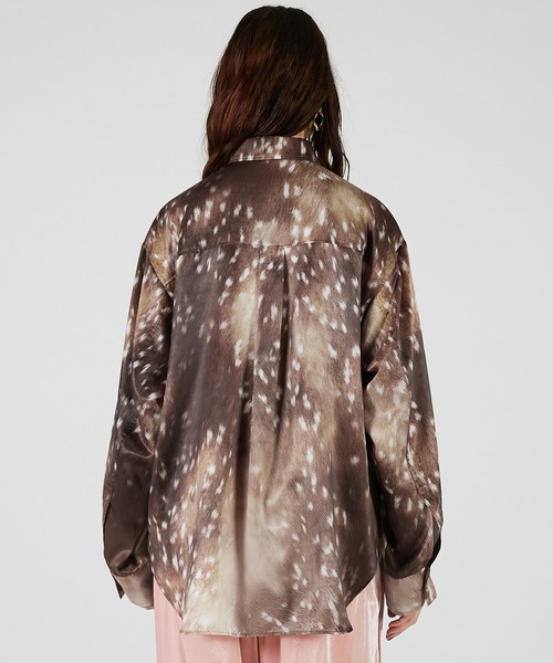 PRANK PROJECT(プランクプロジェクト)の「バンビプリントオーバーシャツ / Bambi Print Overshirt(シャツ/ブラウス・レディース・マルチ・FREE)」の8枚目の写真
