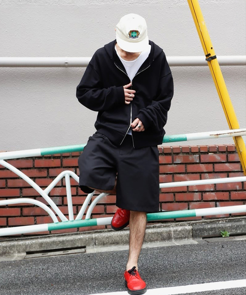 WISM(ウィズム)の「With A Beginner’s Mind / ウィズ ア ビギナーズ マインド Easy Short(その他パンツ・メンズ・ブラック・MEDIUM/LARGE)」の4枚目の写真