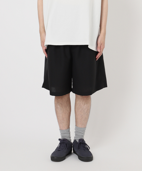 WISM(ウィズム)の「With A Beginner’s Mind / ウィズ ア ビギナーズ マインド Easy Short(その他パンツ・メンズ・ブラック・MEDIUM/LARGE)」の6枚目の写真