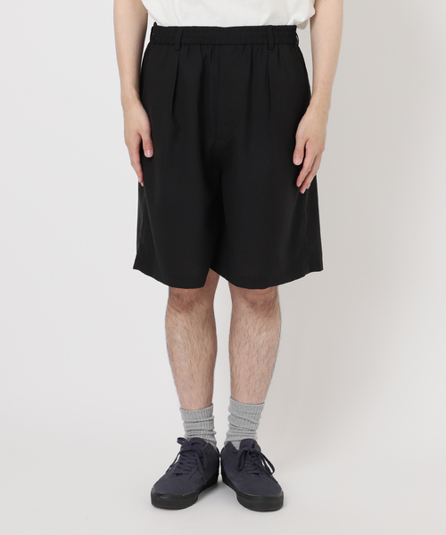 WISM(ウィズム)の「With A Beginner’s Mind / ウィズ ア ビギナーズ マインド Easy Short(その他パンツ・メンズ・ブラック・MEDIUM/LARGE)」の7枚目の写真