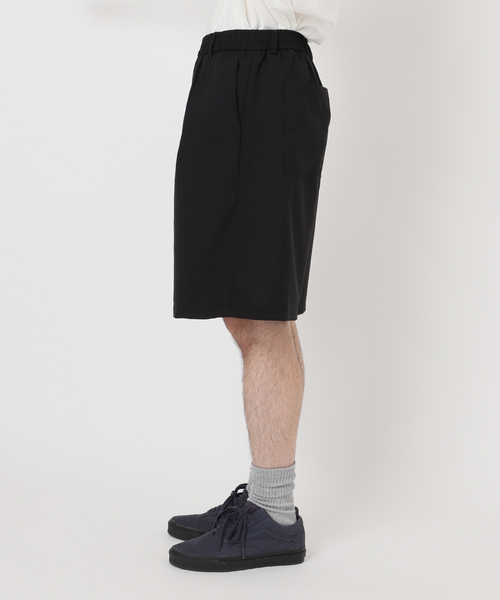 WISM(ウィズム)の「With A Beginner’s Mind / ウィズ ア ビギナーズ マインド Easy Short(その他パンツ・メンズ・ブラック・MEDIUM/LARGE)」の8枚目の写真
