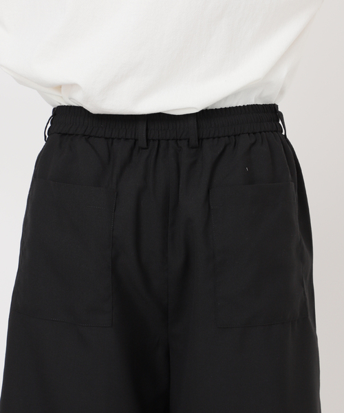 WISM(ウィズム)の「With A Beginner’s Mind / ウィズ ア ビギナーズ マインド Easy Short(その他パンツ・メンズ・ブラック・MEDIUM/LARGE)」の12枚目の写真