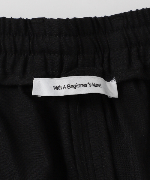 WISM(ウィズム)の「With A Beginner’s Mind / ウィズ ア ビギナーズ マインド Easy Short(その他パンツ・メンズ・ブラック・MEDIUM/LARGE)」の15枚目の写真