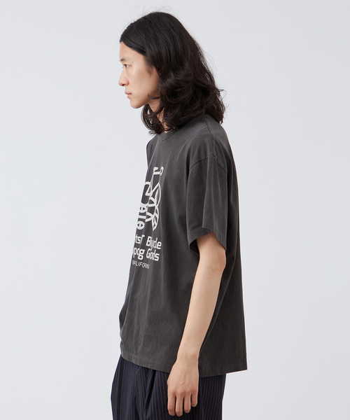 TMGE Tシャツ 濃紺 Sサイズ VIBE ON! ジャケット柄 BAY SIDE ベイサイド BAYSIDE 3015JAL Jalana別注 7オンス 半袖