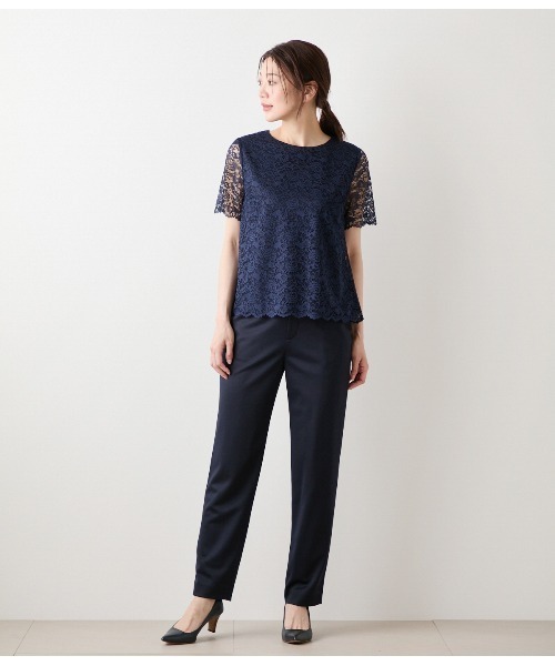 ウォッシャブル】モクロディクリア テーパードパンツ（その他パンツ