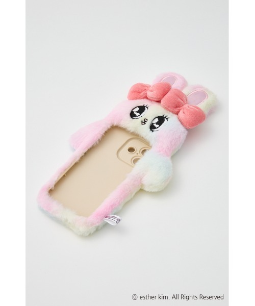 SLY（スライ）の「Esther Bunny x SLY PHONE CASE エスターバニー スライ フォン ケース（スマホケース/カバー・レディース・ピンク・1/2）」の6枚目の写真