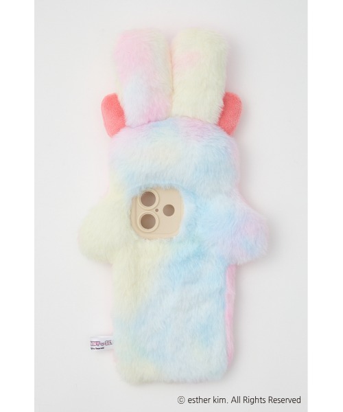 SLY（スライ）の「Esther Bunny x SLY PHONE CASE エスターバニー スライ フォン ケース（スマホケース/カバー・レディース・ピンク・1/2）」の7枚目の写真