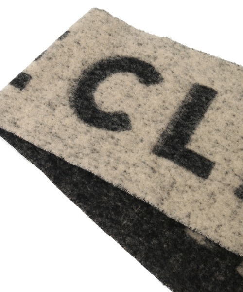 小物 CLANE LOGO MUFFLER セール】【CLANE/クラネ】CLANE LOGO MUFFLER/ロゴマフラー（マフラー