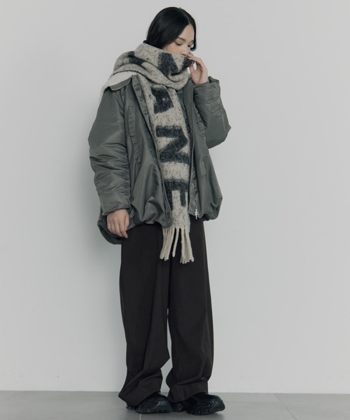 セール】【CLANE/クラネ】CLANE LOGO MUFFLER/ロゴマフラー（マフラー