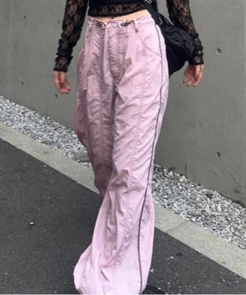 ASTRAET ACEサテン カーゴ イージーパンツ ASTRAET アストラット ACE