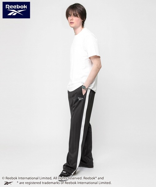 Reebok(リーボック)の「【別注】Reebok/リーボック シャドーストライプジャージ ジャージパンツ トラックパンツ(その他パンツ・メンズ・ネイビー/ライトグレー/ブラック・M/L/LL)」の9枚目の写真