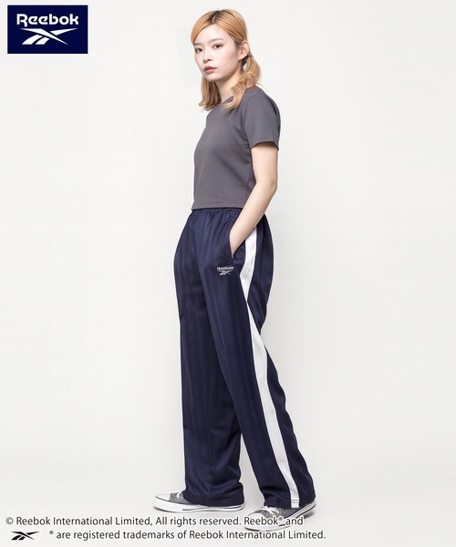 Reebok(リーボック)の「【別注】Reebok/リーボック シャドーストライプジャージ ジャージパンツ トラックパンツ(その他パンツ・メンズ・ネイビー/ライトグレー/ブラック・M/L/LL)」の11枚目の写真