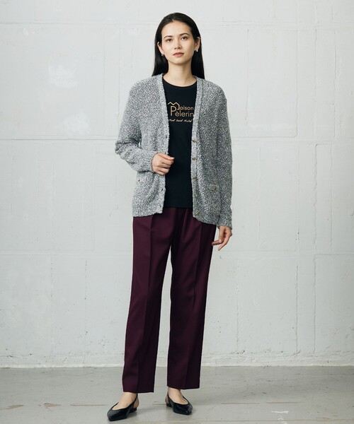 自由区(ジユウク)の「グラフィックロゴ Tシャツ(Tシャツ/カットソー・レディース・ブラック系/アイボリー系・38/40)」の6枚目の写真