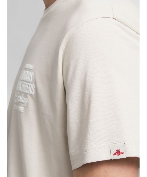 REPLAY（リプレイ）の「レギュラーフィット オーガニックコットンジャージー プリント Tシャツ（Tシャツ/カットソー・メンズ・ブラック/ストーン・SMALL/MEDIUM/LARGE/X-LARGE）」の8枚目の写真