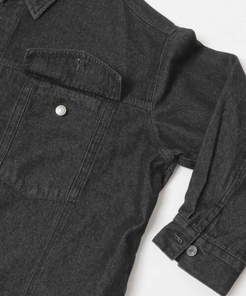 ITEMS URBANRESEARCH（アイテムズ アーバンリサーチ）の「デニムオーバーJK（その他アウター・レディース・ブラック/インディゴブルー・FREE）」の10枚目の写真
