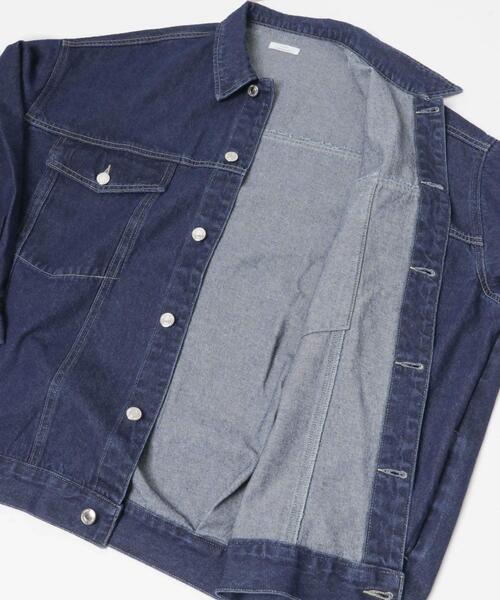 ITEMS URBANRESEARCH（アイテムズ アーバンリサーチ）の「デニムオーバーJK（その他アウター・レディース・ブラック/インディゴブルー・FREE）」の17枚目の写真