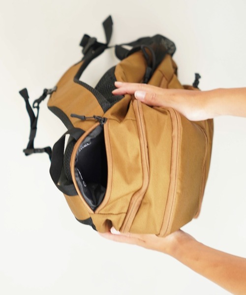 ムラサキスポーツ（ムラサキスポーツ）の「【限定】DEAR LAUREL/ディアローレル バックパック ADAPT PACK 撥水 耐水 DL25F10201（バックパック/リュック・メンズ・ブラック/カーキ/ベージュ・FREE）」の11枚目の写真