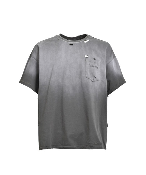 Troubled Waters(トラブルウォーター)の「HANGOVER TEE(Tシャツ/カットソー・メンズ・ブラウン・SMALL/MEDIUM/LARGE)」の5枚目の写真