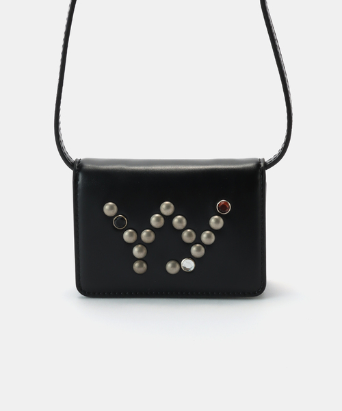 open yy オープンワイワイ　チェーンバッグ OPEN YY / オープンワイワイ】 MICRO STUD WALLET BAG