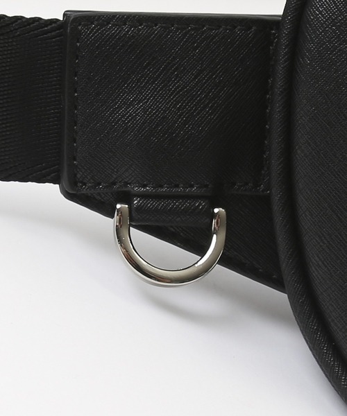 REGiSTA(レジスタ)の「REGiSTA Pu-Leather Waist Pouch(ボディバッグ/ウエストポーチ・メンズ・ブラック・FREE)」の8枚目の写真