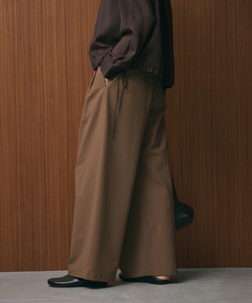 BEAUTY & YOUTH 　パンツ エアロ ツイル スラックス（その他パンツ）｜BEAUTY&YOUTH
