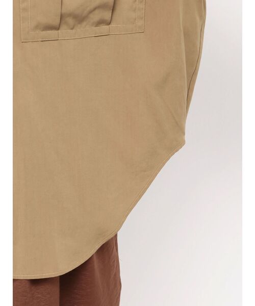 Ungrid(アングリッド)の「ポケットデザインルーズシャツ(シャツ/ブラウス・レディース・アイボリー/グリーン/ブラウン・FREE)」の22枚目の写真