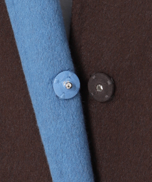 S120ブレンドリバーシブルコート（ノーカラーコート）｜B.C